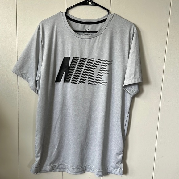 Nike Other - Nike pro light grey tee shirt